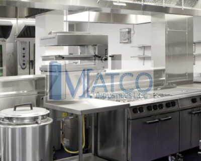 SS Kitchen Equipment Fabrication In Saudi Arabia Matco Industry   Ss Stainless Kitchen Equipment Fabrication 400x320 